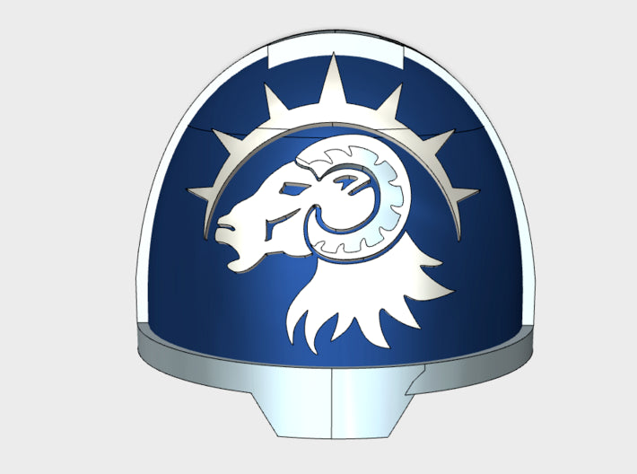 10x Sons of Isaac - G:13a Shoulder Pads 3d printed