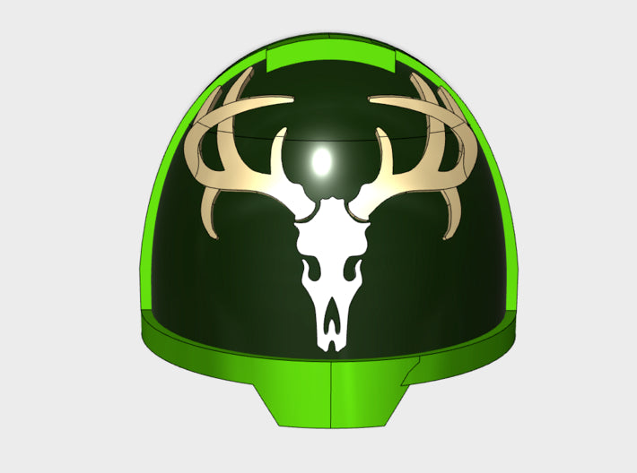 10x Wild Hunt - G:13a Shoulder Pads 3d printed