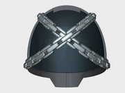 10x Crossed Chains - G:13x Shoulder Pads 3d printed