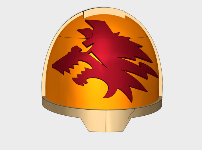 10x Scar Hounds - G:13a Shoulder Pads 3d printed