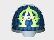 10x Alpha Omega - G:13V Shoulder Pads 3d printed