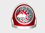 10x Nihon Knights - G:10p Left Shoulders 3d printed