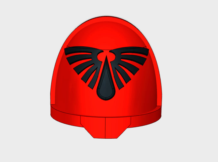 10x Blood Wing - G:11a Shoulder Pads 3d printed