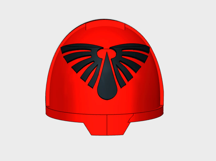 10x Blood Wing - G:13a Shoulder Pads 3d printed