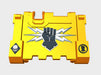 Kings Fist : Impulsor Front Plate 1 3d printed It replaces the associated part of the Impulsor kit.
