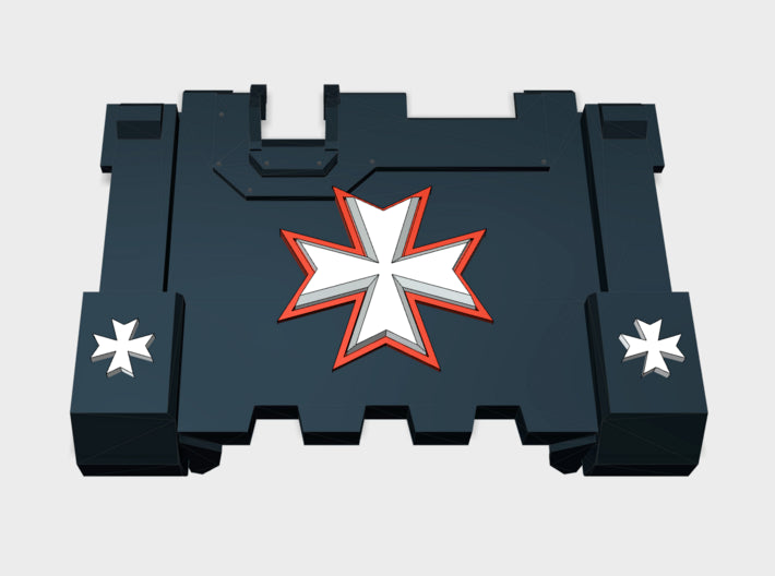 Maltese Cross : Impulsor Front Plate 1 3d printed