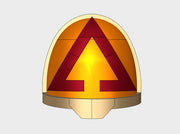 10x Scar Hounds Tactical:- G:11a Right Shoulders 3d printed