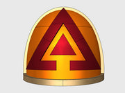 10x Scar Hounds Sergent:- G:4a Right Shoulders 3d printed