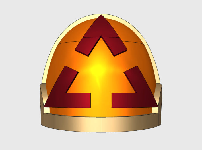 10x Scar Hounds Veterans:- G:10a Shoulder Pads 3d printed