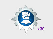 Celestial Lords - Shoulder Insignia pack 3d printed Small Sprue = 30 Insignia