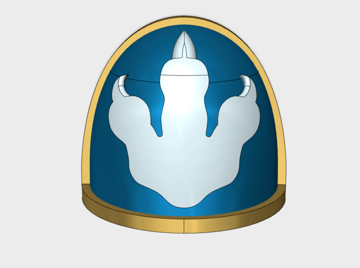 10x Primal Claws - G:4a Shoulder Pads 3d printed