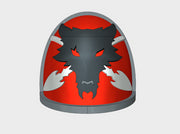 10x Skota Vlka - G:4a Shoulder Pads 3d printed
