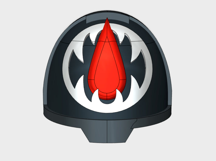 10x Blood Wraiths - G:13a Shoulder Pads 3d printed