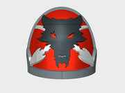 10x Skota Vlka - G:10a Shoulder Pads 3d printed