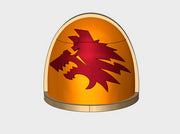 10x Scar Hounds - G:4a Right Shoulders 3d printed