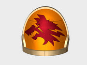 10x Scar Hounds - G:10a Shoulder Pads 3d printed