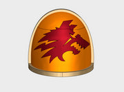 10x R_Scar Hounds - G:4a Right Shoulders 3d printed