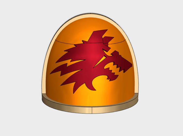 10x R_Scar Hounds - G:4a Right Shoulders 3d printed