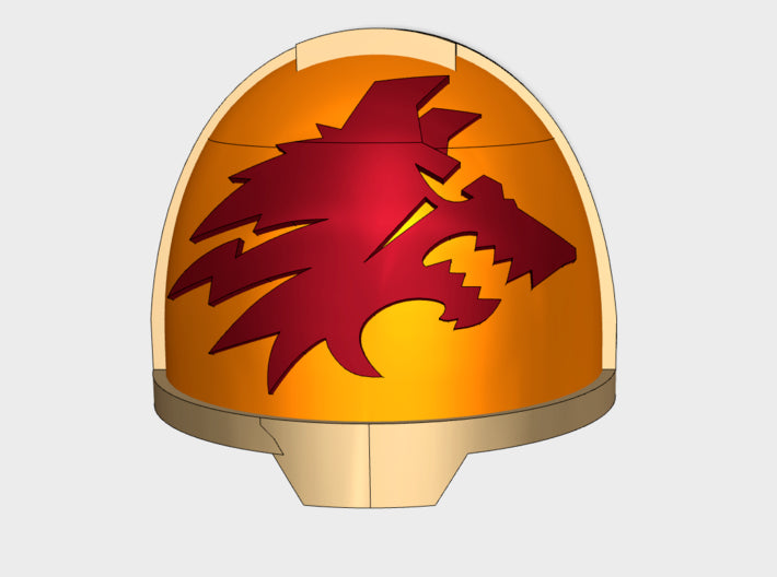 10x R_Scar Hounds - G:13a Right Shoulders 3d printed