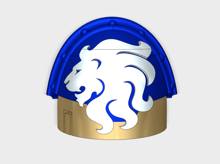 10x Celestial Lions - G:9a Shoulder Pads 3d printed