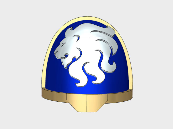 10x Celestial Lions - G:11a Right Shoulders 3d printed