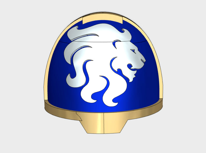 10x R_Celestial Lions - G:13a Right Shoulders 3d printed