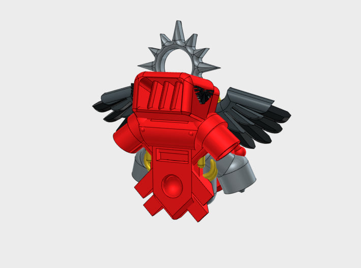 Blood Wing - Hippogryph Angelwing Jetpacks (SM) 3d printed