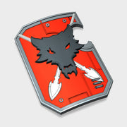 Skota Vlka - Terminator Wall Shields (Right) 3d printed