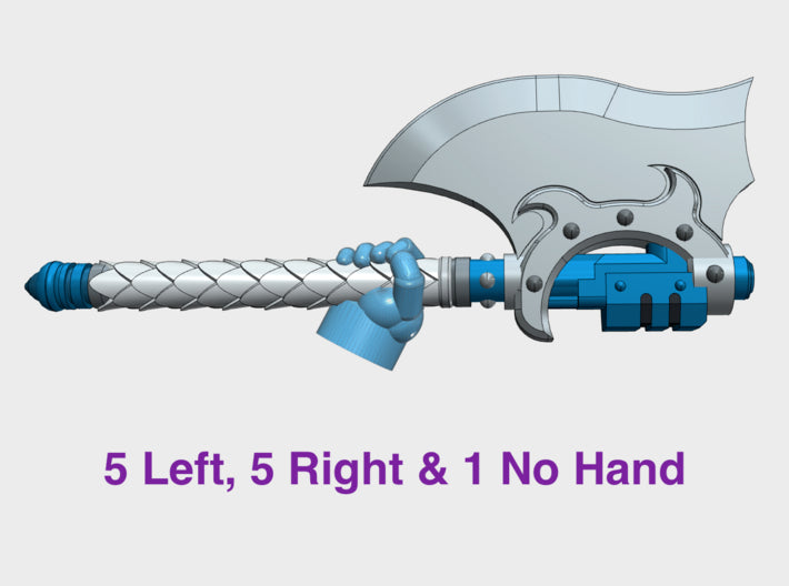11x Energy Axe: Lenaeran 3d printed