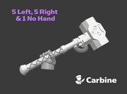 11x Power Hammer: Wolf Sledge 3d printed