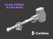 11x Power Hammer: Sledge 3d printed