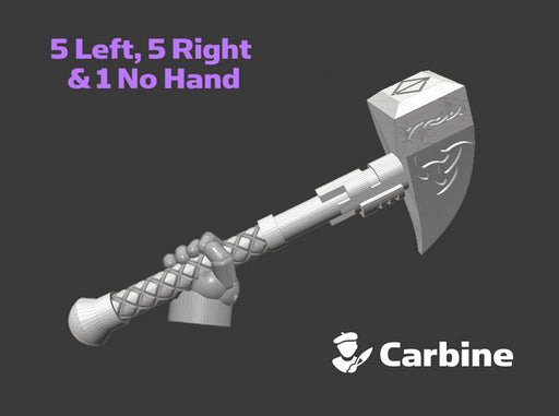 11x Power Hammer: Fanghammer 3d printed