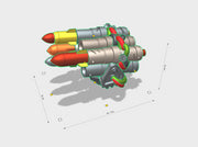 BRS-21 : Rokkitz 3d printed