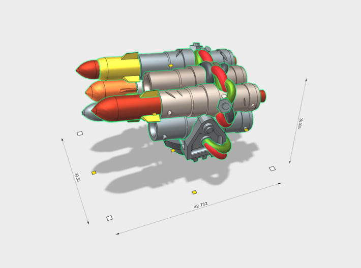 BRS-21 : Rokkitz 3d printed