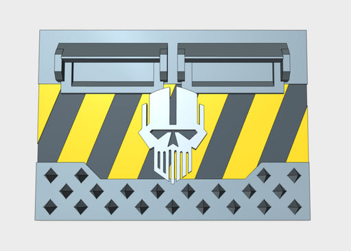 Ironheads : Standard APC Frontplate 3d printed