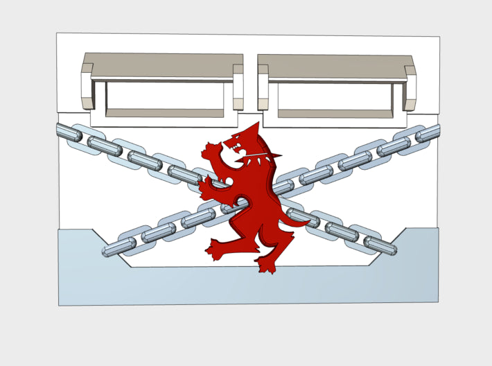 Warhounds : Standard APC Frontplate 3d printed