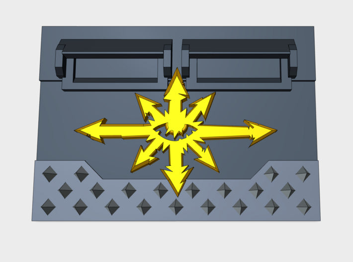 Dark Legion : Standard APC Frontplate 3d printed