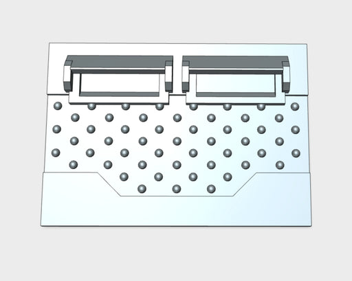 Studded : Standard APC Frontplate 3d printed