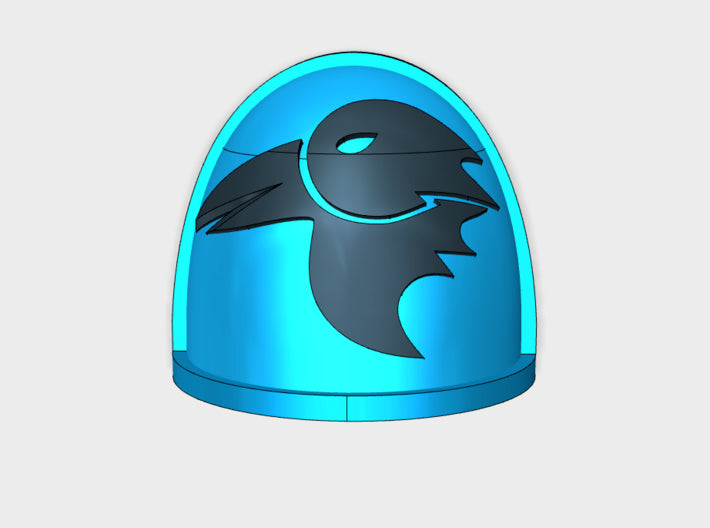 10x Corvidae - G:4a Shoulder Pads 3d printed