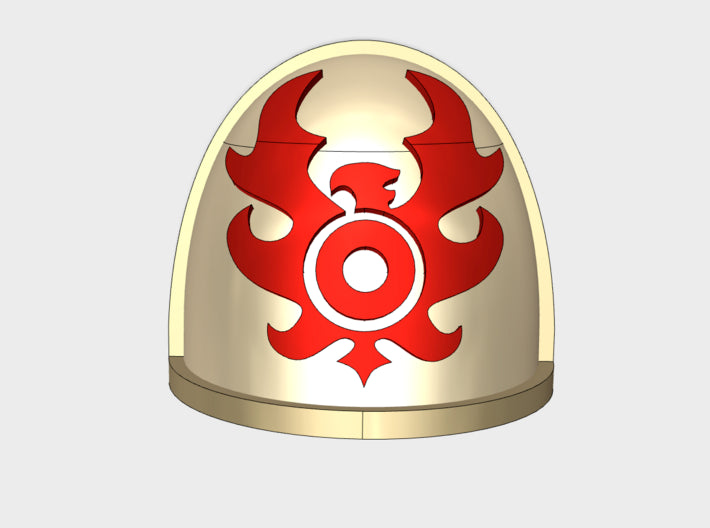 10x Cult of the Pyre - G:4a Shoulder Pads 3d printed