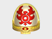 10x Cult of the Pyre - Right Osiris Shoulders 3d printed