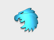 60x Warhawks - Shoulder Insignia pack 3d printed