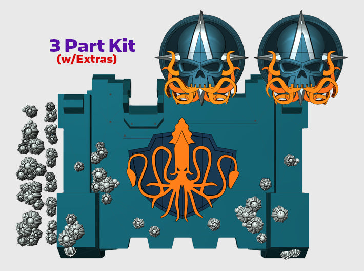 the Kracken : Impulsor Branding Kit 1 3d printed