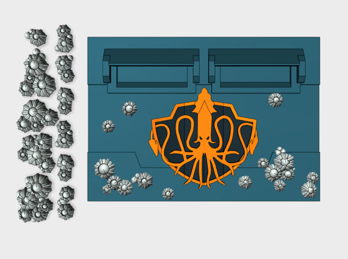 the Kracken : Standard APC Frontplate 2 3d printed