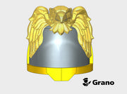 10x Blank - G:11 Eagle Pauldrons	 3d printed