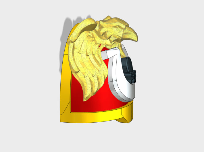 10x Ultra Legion - G:11 Eagle Pauldrons 3d printed