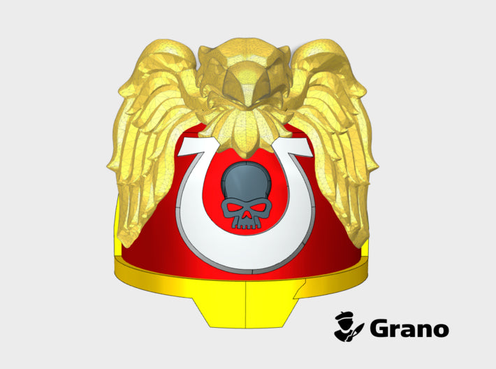 10x Ultra Legion - G:13 Eagle Pauldrons	 3d printed