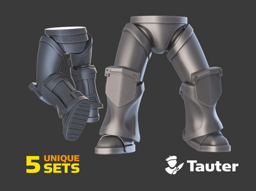 Mixed - Bloodguard Power Armor Legs 3d printed