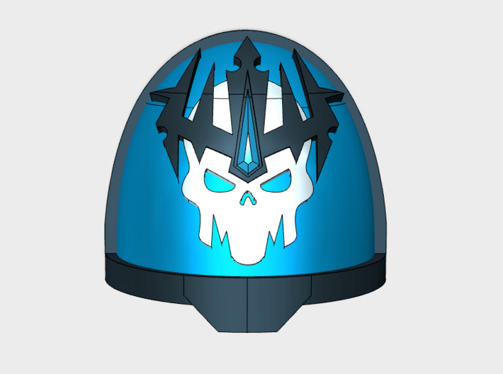 10x Winter Revenants - G:11a Shoulder Pads 3d printed