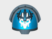 10x Winter Revenants - G:13r Shoulder Pads 3d printed